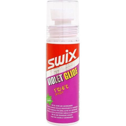 Жидкий парафин SWIX F7L, (+1-6 С), Violet, 80 ml