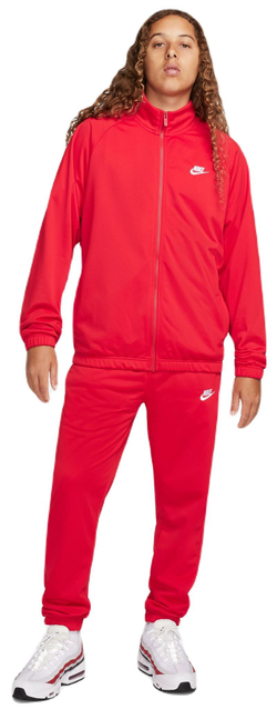 Мужской теннисный костюм Nike Club Sportswear Sport Casual Track Suit - красный