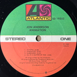 Jon Anderson ‎– Animation (США 1982г.)