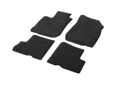 Коврики текстиль в салон, AutoFlex Standard для Renault Logan I поколение седан 2004-2013, графит, 4 части, 4470202