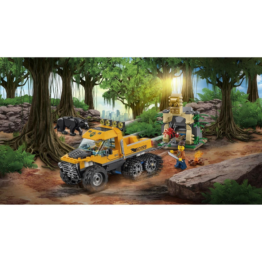 LEGO City: Миссия: Исследование джунглей 60159 — Jungle Halftrack Mission — Лего Сити Город