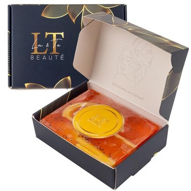 Мыло(+ уп)твердое ручной работы с добавлением эфирных масел ''Апероль шприц'' La and Te beaute LT-6129(+ уп)
