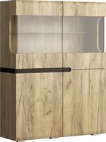 Ультра Шкаф витрина 2-х ст.малая(440)