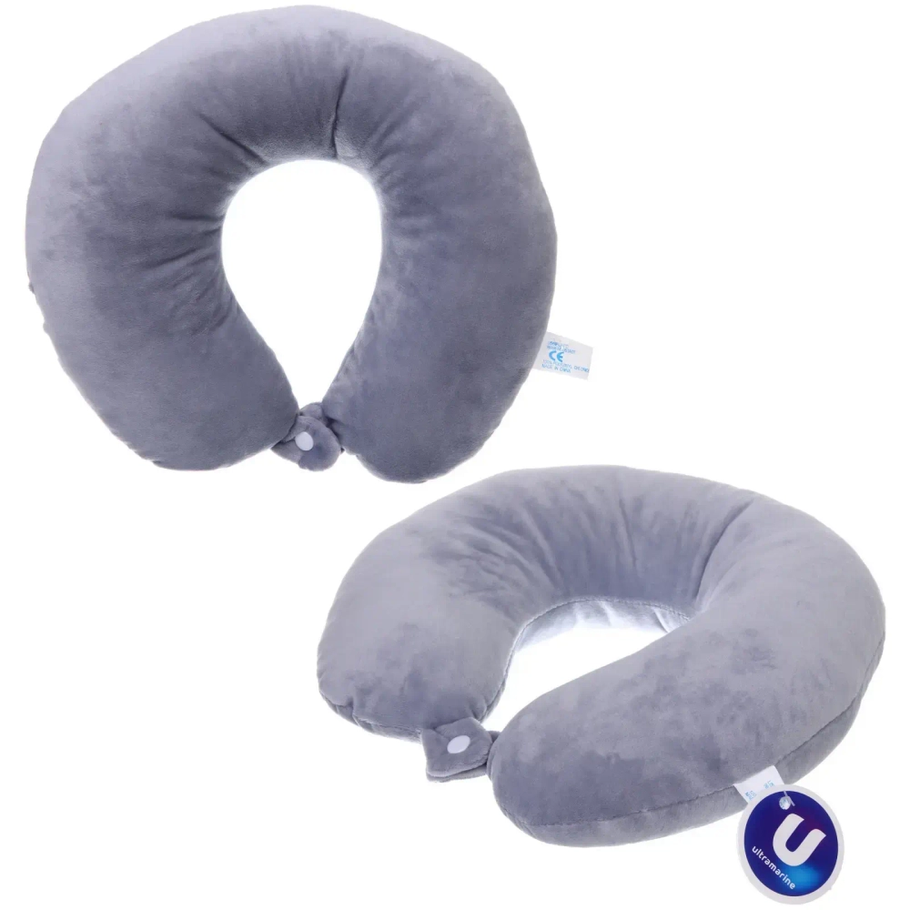 Подушки дорожная «TRIP - Classic», цвет серый