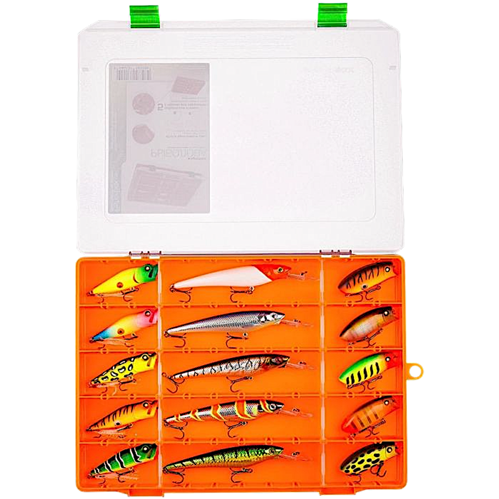 Коробка FisherBox 310 оранж. 5-25отд. 310х230х4мм FB-B310or