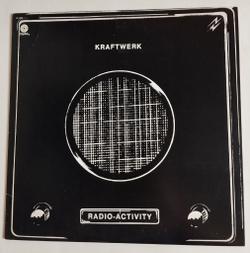 Винтажная виниловая пластинка LP Kraftwerk Radio Activity (USA 1975)