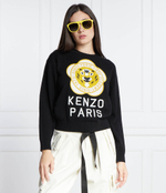 Хлопковый свитер Kenzo - черный(FD62PU4263BB)