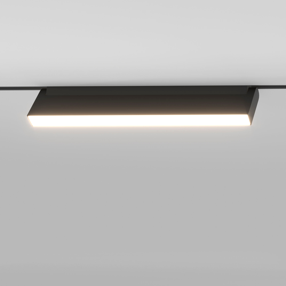 Slim Magnetic Трековый поворотный светильник 18W 4200K Kos чёрный 85086/01