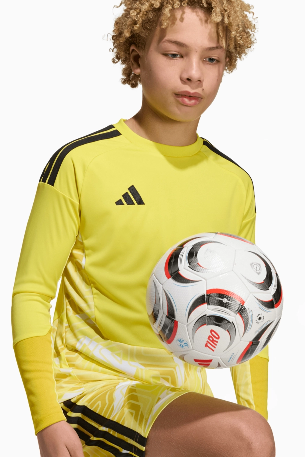Вратарская кофта adidas Tiro 26 Competition GK Детская - желтый