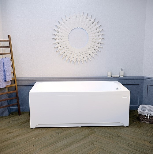 Акриловая ванна Radomir (Радомир) Прованс 170х90, с каркасом