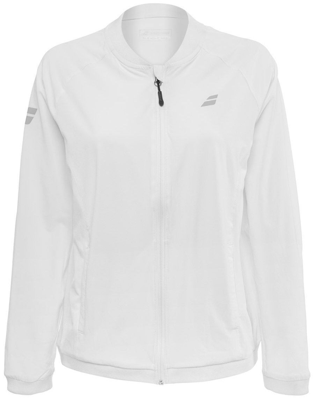 Женская Кофта теннисная Babolat Play Jacket Women - белый