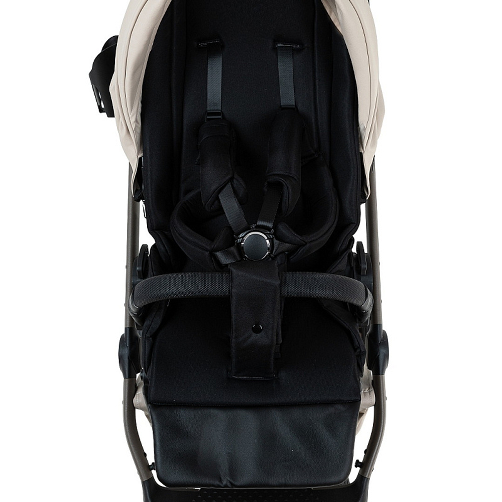 Детская коляска Pituso Sole Leather 2 в 1 PMPL/02 Latte