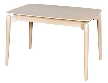 Стол К-120 1200(+350)*800*75/беленный дуб