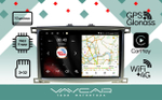 Магнитола для Toyota Land Cruiser 100, Lexus LX470 2002-2007 (экран климата снизу) - Vaycar VA77-1166 на Android 13, 8-ядер, 2Гб-32Гб, 4G SIM-слот
