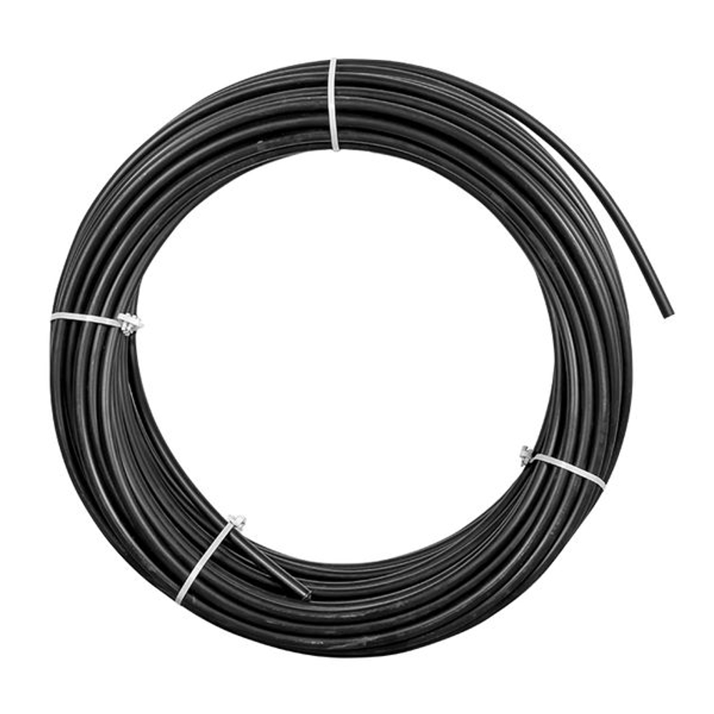 Труба гладкая ПНД жесткая d20 мм (100 м) черная EKF-Plast (100.00 шт.)