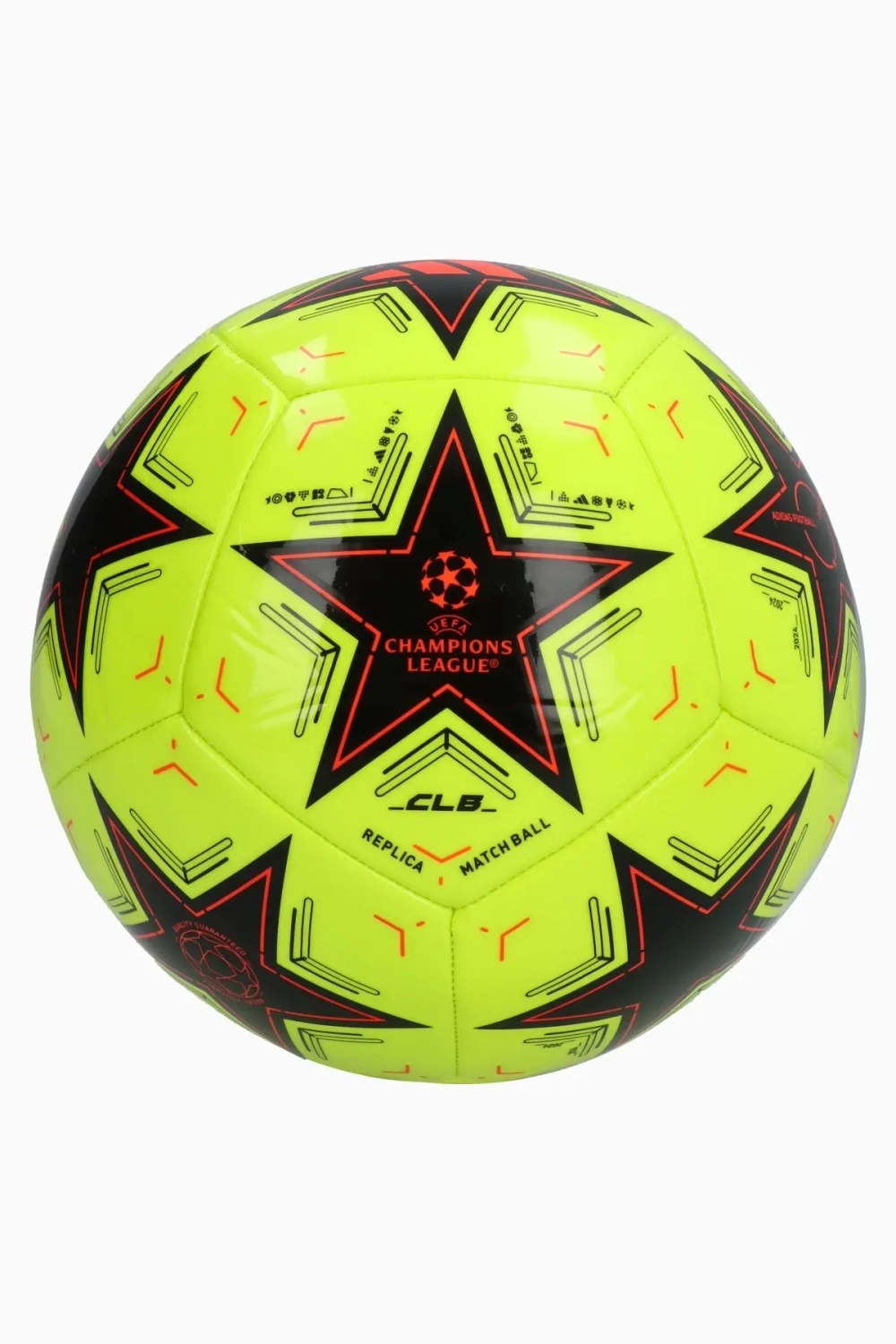 Футбольный мяч adidas UCL Club 24/25 размер 3 - зеленый