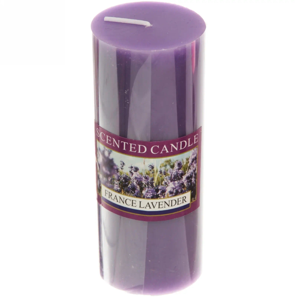 Свеча «Fantasy-Лавандовое поле» 4,8*12,4см YZ006
