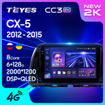 Teyes CC3 2K 9"для Mazda CX-5 2012-2015