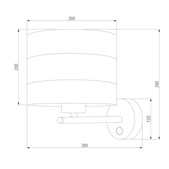Бра TK Lighting 3221 Tago White