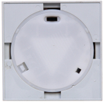 Сувенир с подсветкой «Дед Мороз в снегопад» 10*10*28 см (питание от USB и батареек)