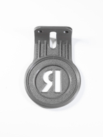 Настенный кронштейн-полка для Яндекс станций (Алиса) Лайт 2, серый, 3D печать, совместимость YNDX-00026