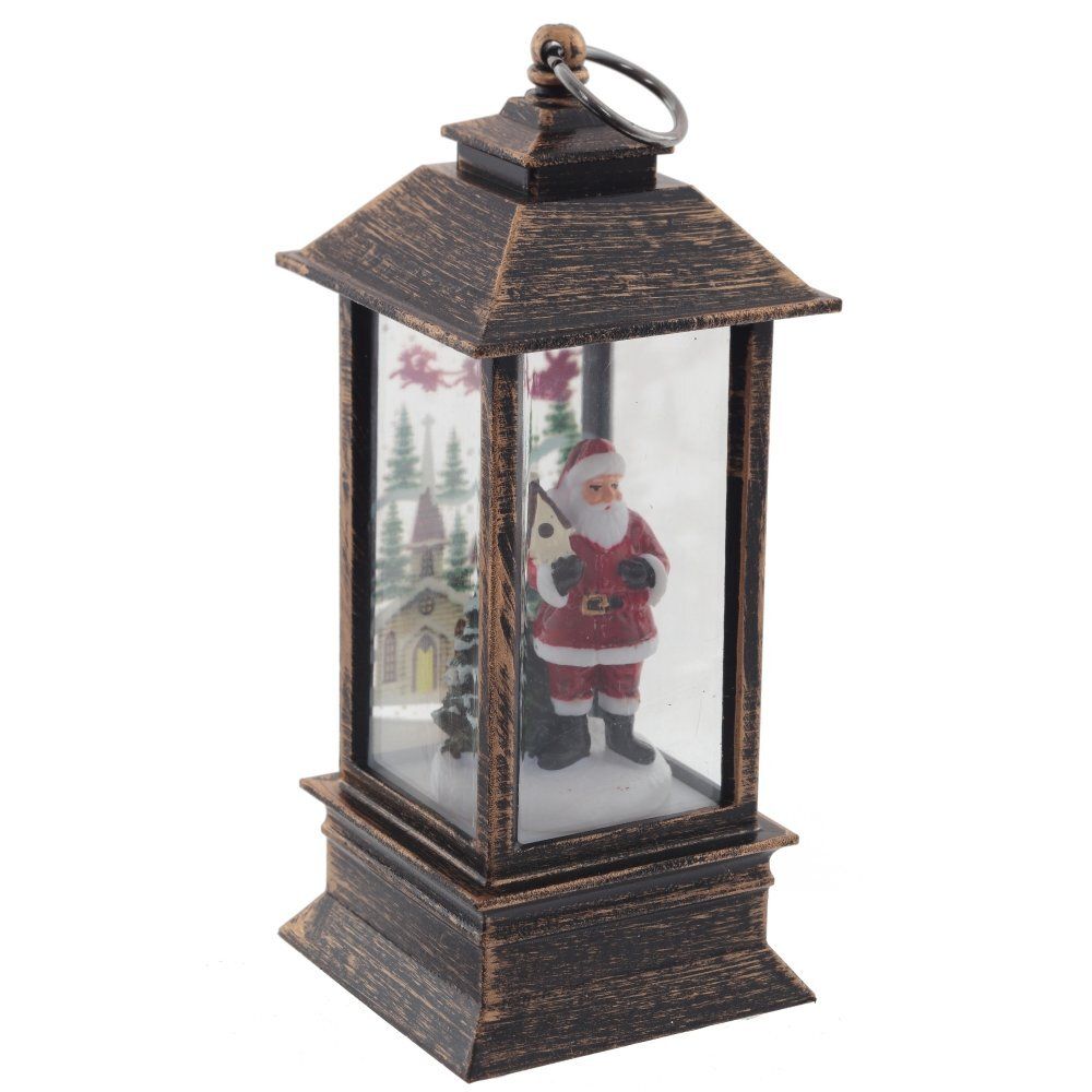 GAEM Изделие декоративное "Фонарь" с подсветкой (3хАG13), L5,5 W5,5 H12,5 см