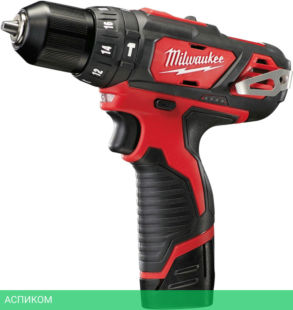 Дрель-шуруповерт Milwaukee M12 BPD-202С (4933441940)