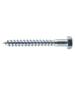 БОЛТ САНТЕХНИЧЕСКИЙ СТРОЙБАТ ОЦИНКОВАННЫЙ DIN 571 8Х70 20ШТ