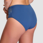 Классические трусики-слипы из эластичного полотна (Размер: 46) (Цвет: синий)