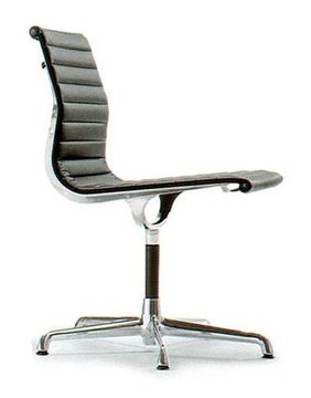 replica eames aluminium office chair ( leather)