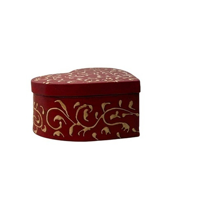 Шкатулка Сердце красная [Арт. DEC8860]