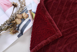 Плед 160х220 Sofi De MarkO Флориан марсала