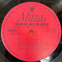 Виниловая пластинка Swing Session – Swing Session LP