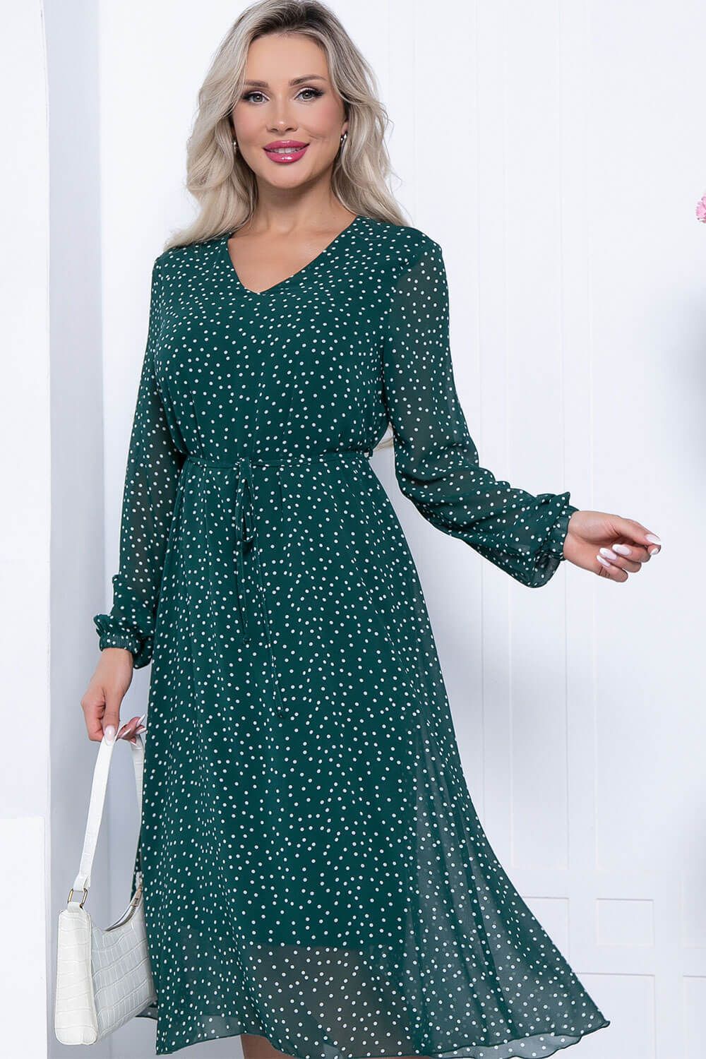 Платье "Волшебная история" (изумруд) П7086 LT Collection (Акция)