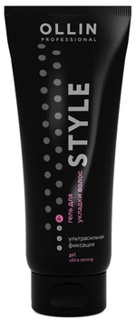 OLLIN STYLE Гель для укладки волос ультрасильной фиксации 200мл/ Gel Ultra Strong
