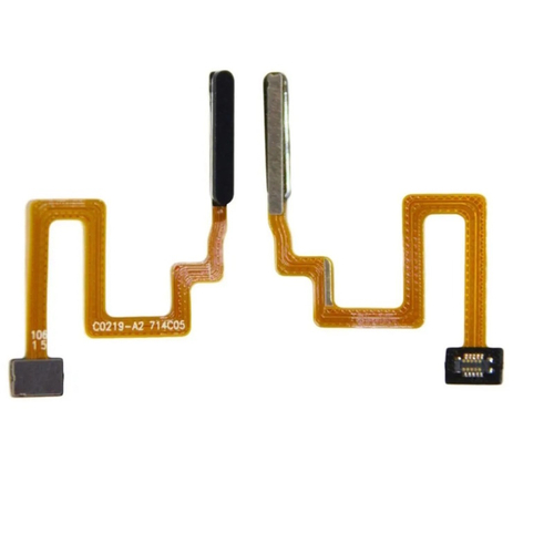 Шлейф для Samsung Galaxy A22s 5G (A226B) сканер отпечатка пальца Черный