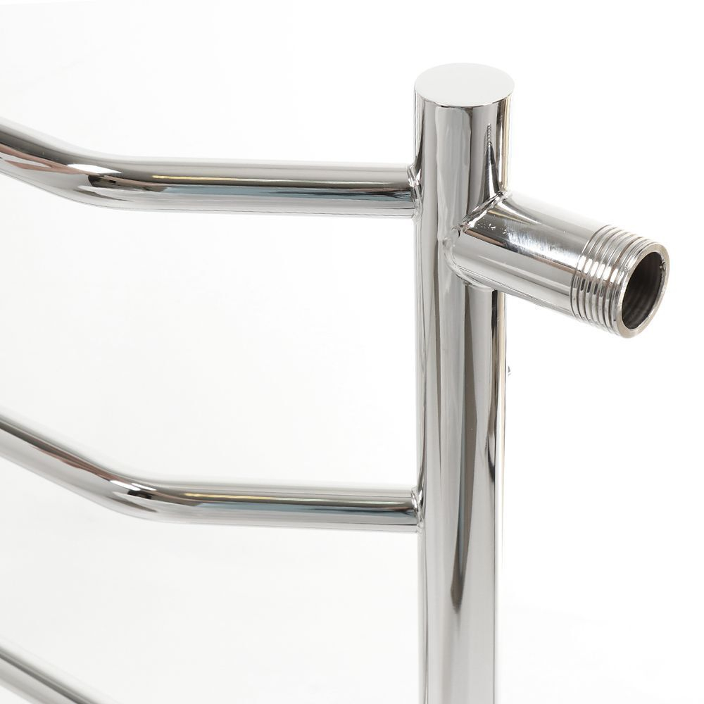 Полотенцесушитель 50х60х1", 5, нерж сталь, с креп, Aquater, Прага-гранд