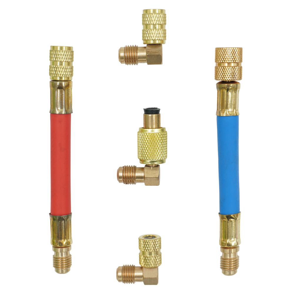 WDK-214048 Адаптеры для заправки автомобильных кондиционеров, набор