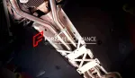 Спортивная выхлопная система с заслонками для Porsche Panamera 971 2.9T Порш Панамера