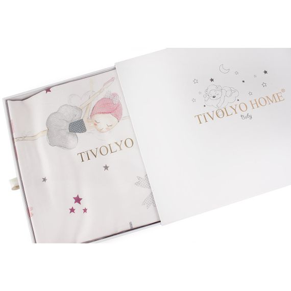 Детское постельное белье MISS BALERINA с Пледом ПИКЕ TIVOLYO HOME Турция