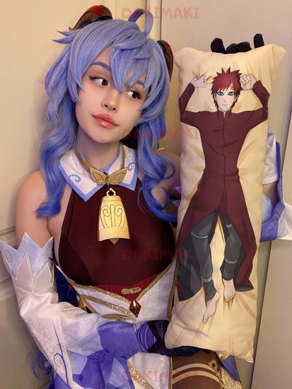 Мини дакимакура Гаара из Наруто арт. M0238, 60х20 см