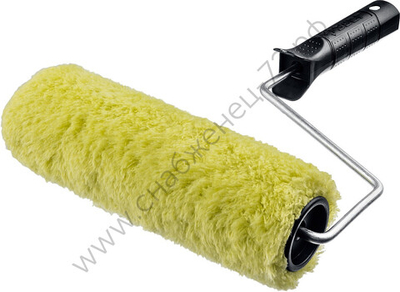 ЗУБР СИНТЕКС 48 мм, 6х180 мм, Малярный валик с ручкой, МАСТЕР (03515-18)