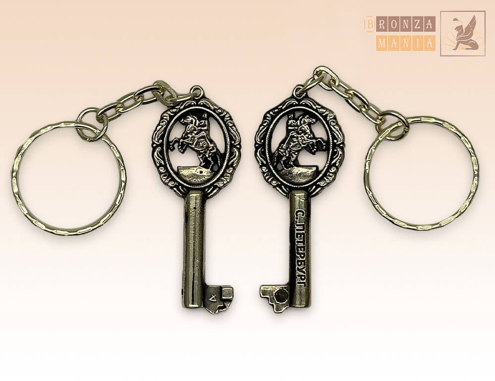 брелок Ключ Медный Всадник