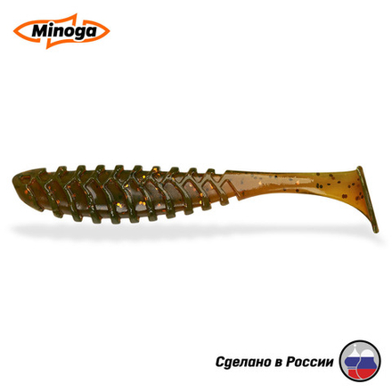 Силиконовая приманка "Minoga" COOPER 5,0"(4шт) 127мм, 11,78 гр, цвет 027