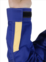 Костюм мужской летний «ДНЕПР» (куртка+полукомбинезон) цв.васильковый/светло-серый