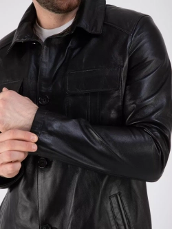 Куртка весна кожаная натуральная