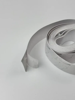 Лента бордюрная для ванны Мрамор белый