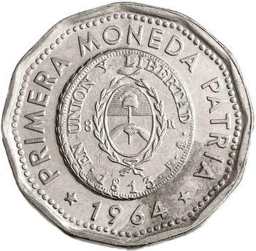 25 песо 1964 Аргентина