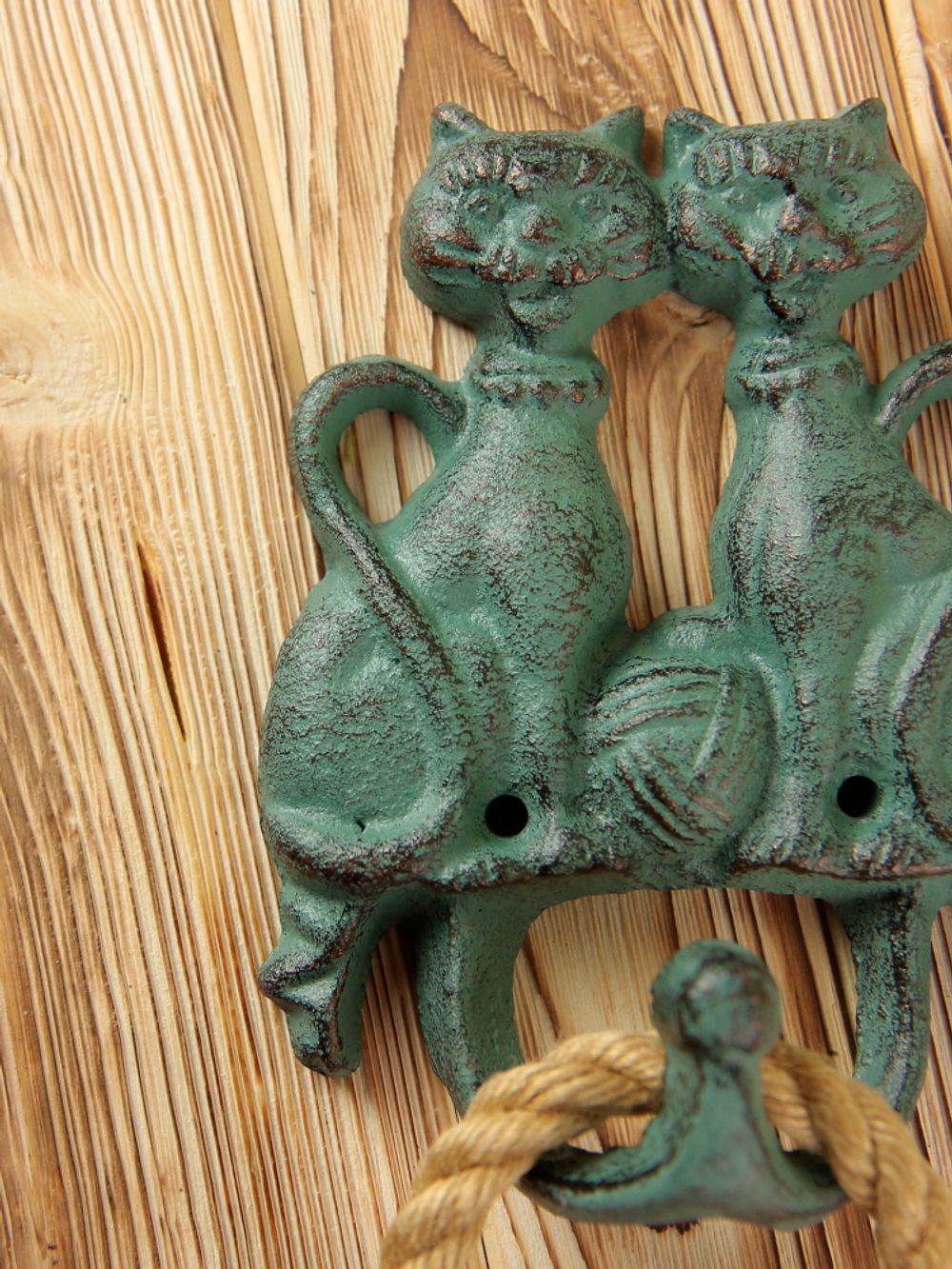 Iron Garden Вешалка настенная ''Кошечки''