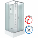 Душевая кабина Niagara Classic 100х80 NG-33084-14QBKTG с гидромассажем